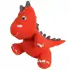 Sevimli Dino Peluş Oyuncak 40 cm Turuncu Renkli