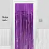 Mor Işıltılı Duvar ve Kapı Perdesi 90x200 cm Dekorasyon