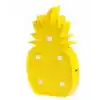 Şık Ananas Gece Lambası 14x25 cm Pil İle Çalışan