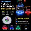 Şık LED Işık Nargile Altı 1 Adet