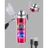 Pratik USB Çakmak ve Fener Seti - Rüzgar Geçirmez
