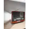 Tasarımlı Bluetooth Radyo 18 cm USB Girişli