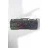 RGB Işıklı Q Klavye ve Mouse Seti 1 Adet Oyun İçin