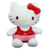 Hello Kitty Peluş Oyuncak 36 cm Elbiseli Kurdeleli