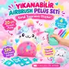 Kawaii Peluş Boyama Seti 1 Adet Eğlenceli Aktivite