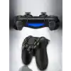 Ergonomik Titreşimli PS4 Kontrol Cihazı Kablosuz ve Kablolu