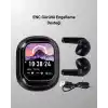 Akıllı Ekranlı Bluetooth Kulaklık 5.4 Teknoloji ile Oyun ve Müzik İçin