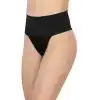 Seamless Çift Renk String Korse - Siyah - TCX30801