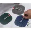Gri Renkli Süzgeçli Lavabo Gider Koruyucu Mat