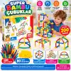 TCX 03461 SÜPER BAMBU ÇUBUKLAR 200 PARÇA