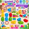 TCX 03550 3D HAYVANLAR HAMUR SET 200GR