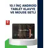 TCX 10.1 İnç Android Tablet Klavye ve Mouse Setli 5G Destekli