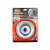 TCX 115MM  AHŞAP TÖRPÜ EĞE DİSK GÜMÜŞ