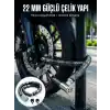 TCX 22 mm Kalın Güçlendirilmiş Çelik Yapı ile Maksimum Koruma