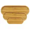 TCX 3LÜ OVAL SUNUM TABAĞI SETİ