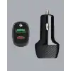 TCX 3A Güç Kapasiteli USB & Type-C Çakmaklık Şarj Adaptörü