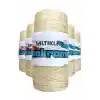 TCX 5 Adet Polyester Makrome İpi 270 Krem 100 gr
