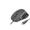 TCX 7D Ergonomi̇k Kablolu Ofi̇s Mouse 3600 Dpi - Siyah ND1209B