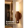 TCX Ahşap Desenli Şarjlı Sensörlü LED Duvar Apliği