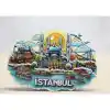 TCX Ahşap İstanbul Temalı Magnet
