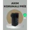 TCX Akıllı Akım Dengelemeli Priz 2500W 4 USB Type C Çıkışlı