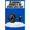 TCX Amoled Ekran Akıllı Saat Üç Kordonlu İos Android Uyumlu