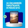 TCX Android 15 Tablet Klavyeli Mouse’lu Profesyonel Set