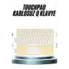 TCX Android Ve İos Uyumlu Bluetooth Klavye Touchpad Slim Kablosuz Wifi Q Klavye