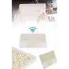 TCX Android ve İOS Uyumlu Bluetooth Klavye Touchpad Slim Kablosuz Wifi Q Klavye