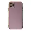 TCX Apple İphone 11 Pro Max Kılıf Volet Silikon - Mor