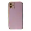 TCX Apple İphone 12 Kılıf Volet Silikon - Mor