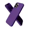 TCX Apple İphone 12 Pro Kılıf First Silikon - Mürdüm
