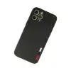 TCX Apple İphone 12 Pro Kılıf Loop Deri Silikon - Siyah
