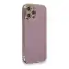 TCX Apple İphone 12 Pro Kılıf Volet Silikon - Mor