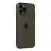 TCX Apple İphone 12 Pro Max Kılıf Fly Lens Silikon - Siyah