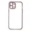 TCX Apple İphone 12 Pro Max Kılıf Miami Şeffaf Silikon - Açık Mor