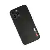TCX Apple İphone 13 Pro Kılıf Loop Deri Silikon - Siyah