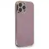 TCX Apple İphone 13 Pro Kılıf Volet Silikon - Mor