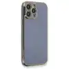 TCX Apple İphone 13 Pro Max Kılıf Volet Silikon - Mavi