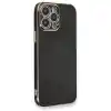 TCX Apple İphone 13 Pro Max Kılıf Volet Silikon - Siyah