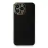 TCX Apple İphone 13 Pro Max Kılıf Volet Silikon - Siyah