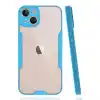 TCX Apple İphone 14 Kılıf Platin Silikon - Mavi