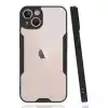 TCX Apple İphone 14 Plus Kılıf Platin Silikon - Siyah