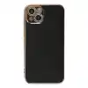 TCX Apple İphone 14 Plus Kılıf Volet Silikon - Siyah