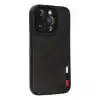 TCX Apple İphone 14 Pro Kılıf Loop Deri Silikon - Siyah