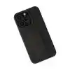 TCX Apple İphone 14 Pro Kılıf Mega Standlı Silikon - Siyah