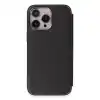 TCX Apple İphone 14 Pro Max Kılıf Dolpin Kapaklı - Siyah