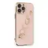 TCX Apple İphone 14 Pro Max Kılıf Esila Silikon - Pudra
