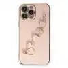 TCX Apple İphone 14 Pro Max Kılıf Esila Silikon - Pudra