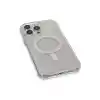 TCX Apple İphone 14 Pro Max Kılıf Matte Şeffaf Magneticsafe - Şeffaf